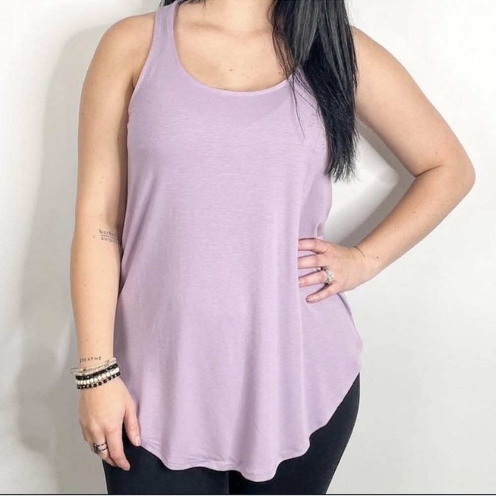 Zenana Lavender Sleeveless Women's Top